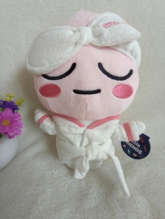 批发KAKAO FRIENDS睡衣屁桃Apeach公仔毛绒玩具浴巾玩偶生日礼物