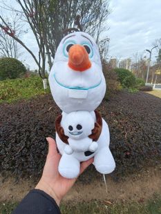 毛绒玩具Frozen冰雪奇缘雪人Olaf奥拉夫雪宝周边毛绒公仔摆件礼物