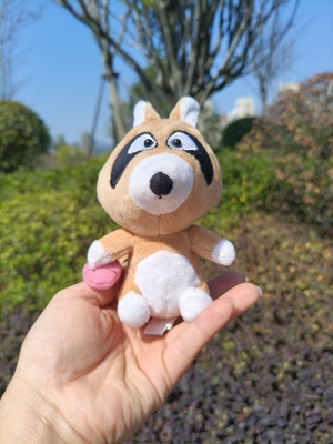 批发韩国bono bono小松鼠海豹浣熊包包挂件吊饰毛绒玩具玩偶礼物