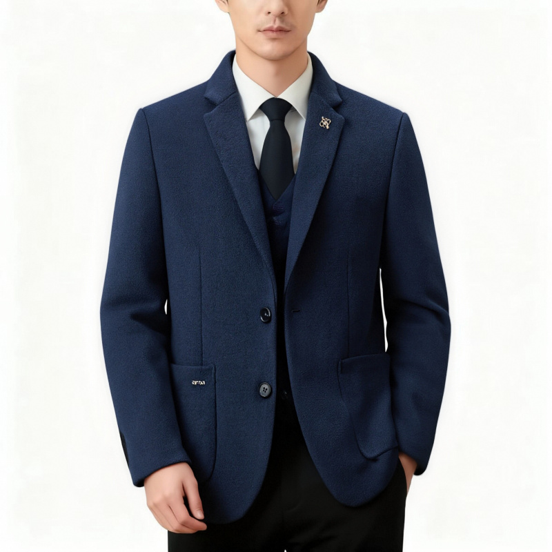 商务高端羊毛休闲西服外套