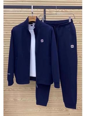 UASK休闲运动套装男春秋冬季2025新款高端男士立领开衫外套两件套