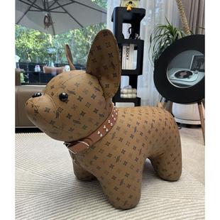 凳 轻奢法斗狗狗凳子儿童可爱动物坐凳网红客厅家用门口卡通换鞋
