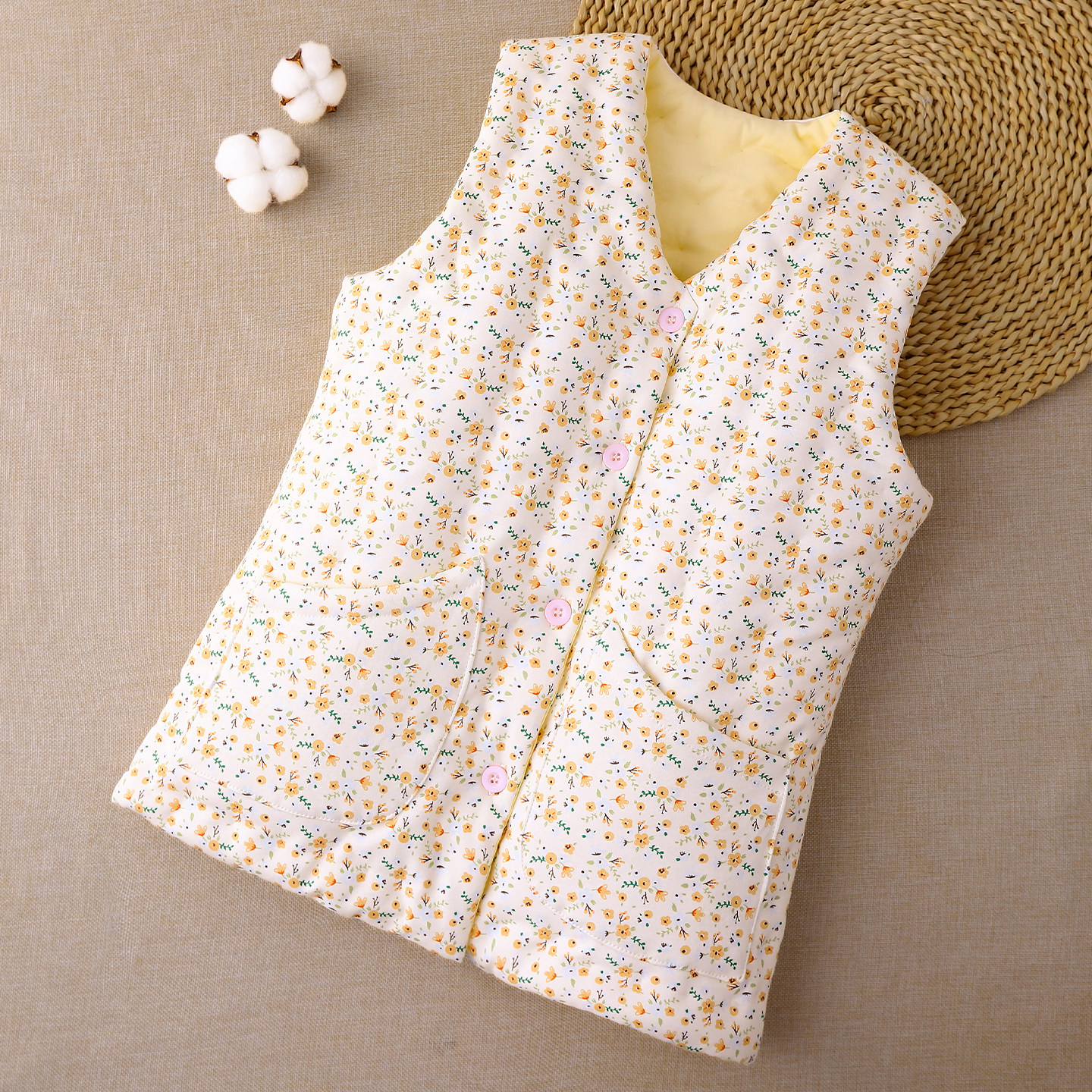 女士纯手工棉花马甲 成人加厚坎肩大人保暖马夹 秋冬季棉背心棉服,女装/女士精品,马夹,淘宝优惠券,粉丝福利购,淘宝优惠卷