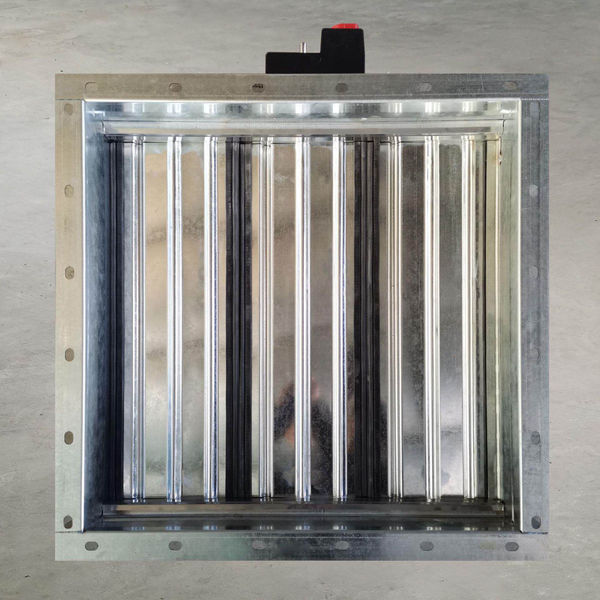 批售 密闭调节阀 软密封电动平行式多叶调节阀 电动多叶调节调