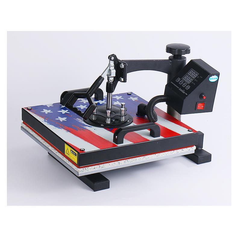热转印机器设备T恤印花烤杯机烫印机现货38*38cm摇头烫画机