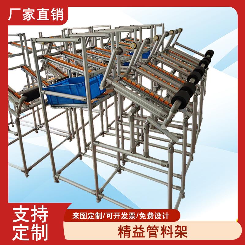 精益管料架货架汽车挂线架电缆线工具线架多功能多挂端周转物料架
