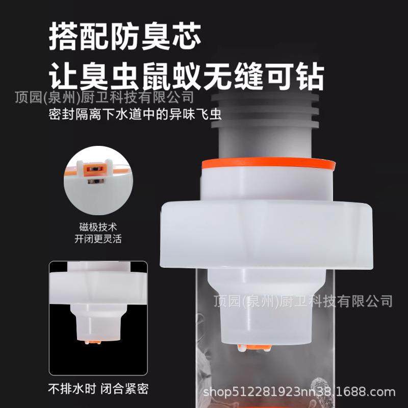 新款直销通用下水管防返臭神器洗手盆下水道堵口密封塞厨房卫生间,家装主材,下水器,淘宝优惠券,粉丝福利购,淘宝优惠卷