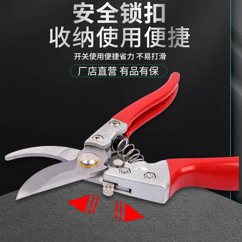 新款直销园艺SK5修枝剪果枝剪园林花枝剪果树修枝剪省力型嫁接摘