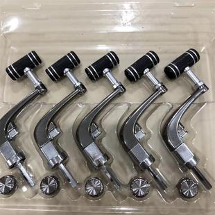 新款直销通用渔轮摇柄摇把鱼轮折叠手柄金属把手鱼线轮纺车轮海竿