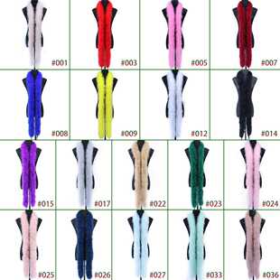 新款直销火鸡毛50g羽毛全绒毛条DIY饰品服装辅料舞台配饰表演走秀