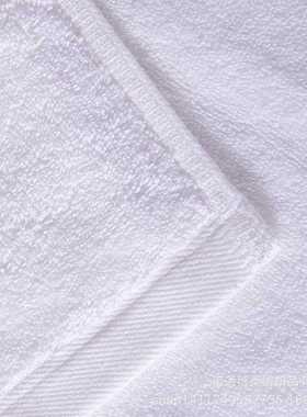 新款直销2022年新款酒店宾馆32线21线16S白色毛巾 纯棉面巾可加工