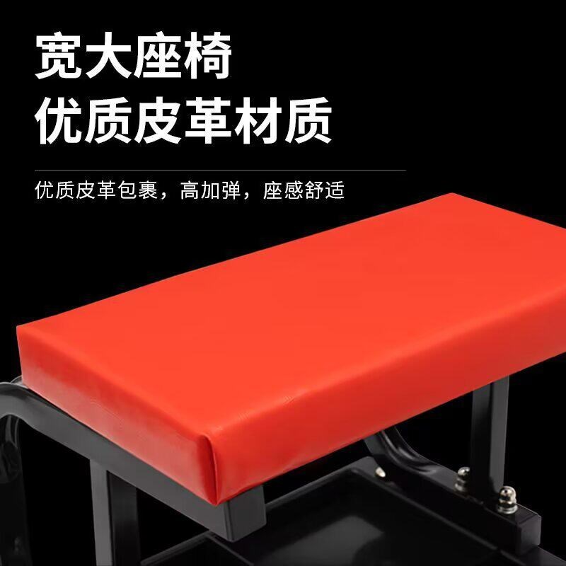 厂家工具凳汽车美容工作凳抛光凳贴膜维修汽修凳收纳凳移动修车凳