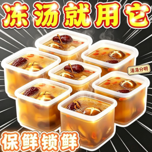 【仅一单】4个装；冻汤盒