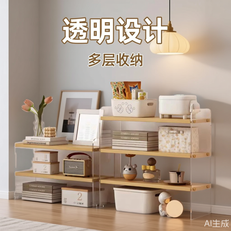 办公室桌面收纳置物架办公桌架工位置物架水杯改造神器多层小架子,收纳整理,书桌收纳置物架,淘宝优惠券,粉丝福利购,淘宝优惠卷