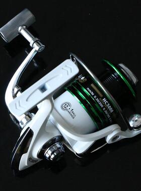 直销新款跨境1轴承无间隙HC1000-7000纺车轮路亚轮矶钓轮金属线杯