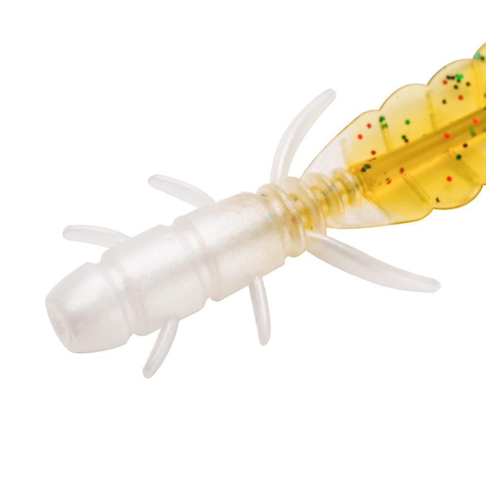 直销新款20只装根钓前后色软饵 跨境路亚饵 75mm1.g微物路亚仿生