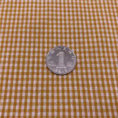 新款直销全棉色织布 现货供应 纯棉色织格子面料 衬衫面料 全棉色