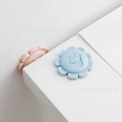 新款直销居家家太阳花门碰墙面防撞垫 门把手静音缓冲垫防震垫家