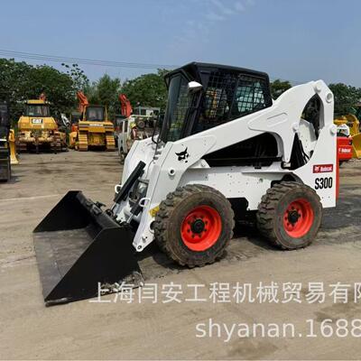 外贸出口 二手山猫Bobcat S300 S185 S18 S450滑移装载机待售