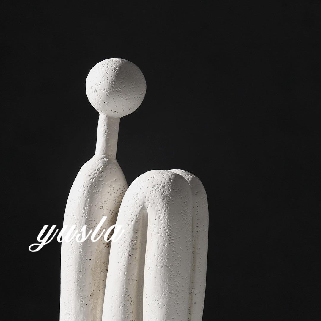 直销新款跨境贸易客厅电视柜简约样板间书挡书立人物餐边柜子软装