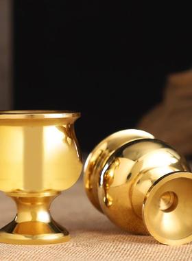 直销新款厂价直供圆通工艺全铜净水杯 家居室内光身酒杯 供杯