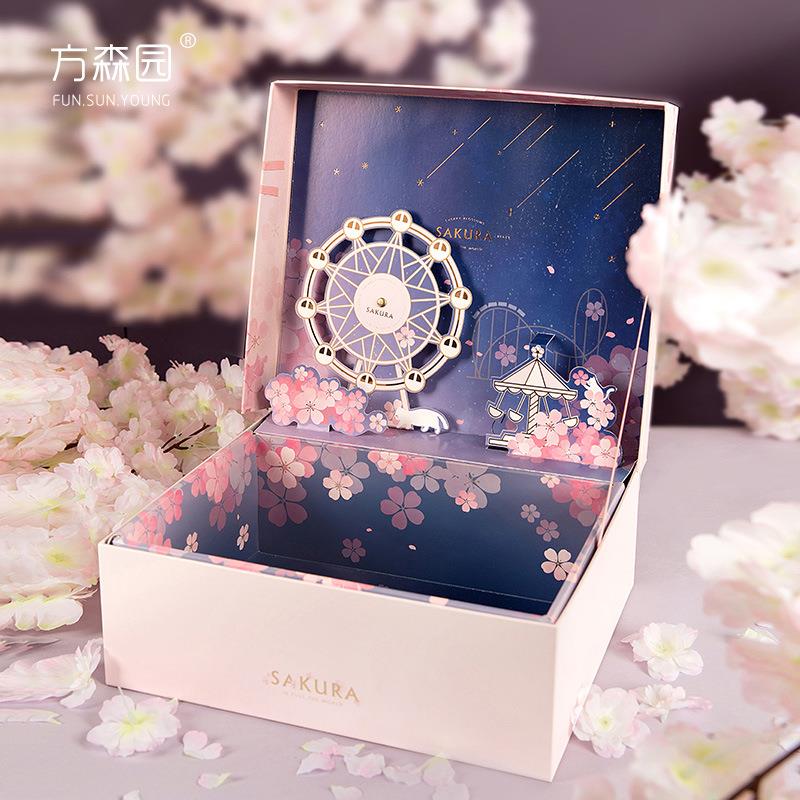 直销新款伴手礼礼盒礼物盒礼品盒空盒生日包装盒围巾仪式大号送人