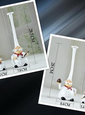 直销新款ZAKKA杂货 树脂工艺品 创意厨师家居摆件 橱窗摆设 热销