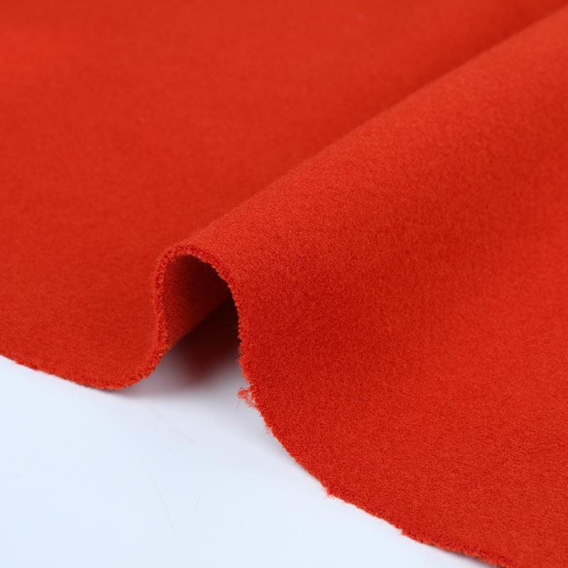 直销新款现货 龙凤呢毛呢面料 全涤多色大衣呢料 斗篷马甲汉服面