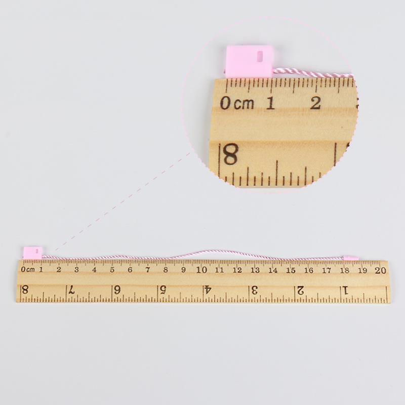 直销新款服装吊粒涤纶尼龙吊牌线T恤吊粒 塑料小方块吊粒通用衬衣