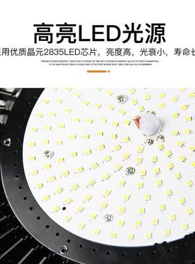 新款直销led工矿灯鳍片白色散热厂房灯100W 150w工业车间超市天棚