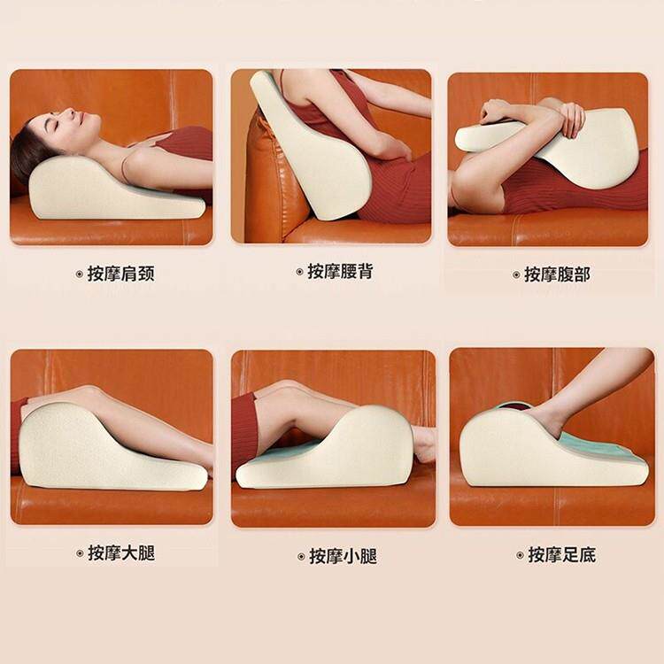 直销新款按摩器电动捶打颈椎腰部背部臀部全身多功能家用揉捏仪枕