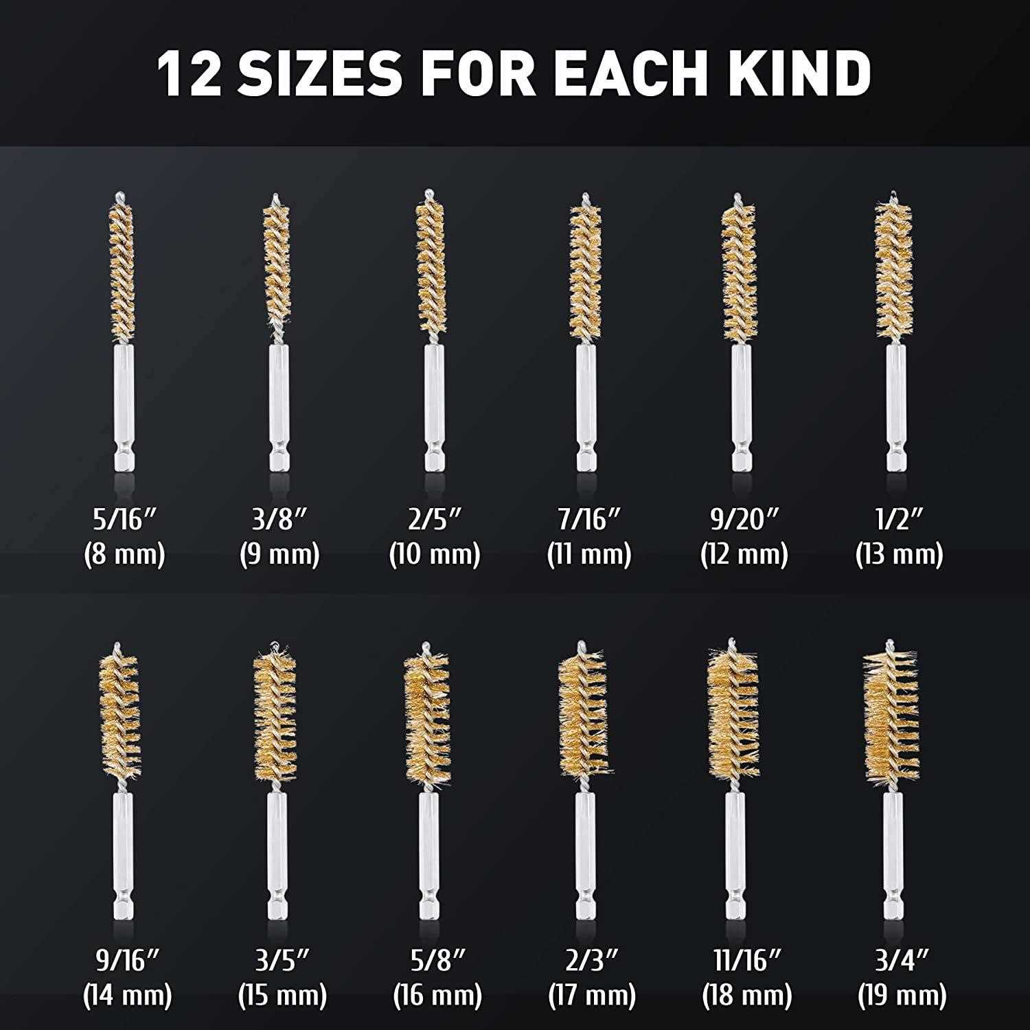 直销新款亚马逊爆款管道清洁刷 除锈疏通工具机械清洁多功能钢丝