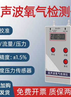 RP-01超声波氧气检测仪PSA制氧机氧气浓度流量压力检测便携可充电