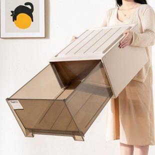 抽屉式 l欧式 储物箱衣服化妆品收纳盒收纳抽屉家用收纳柜衣物收纳
