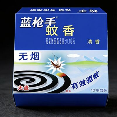 无烟艾草大盘蚊香40盘清香持久