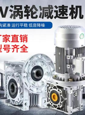 RV减速机30 40 50 63 75 90 110NMRV蜗轮蜗杆减速电机厂家直销