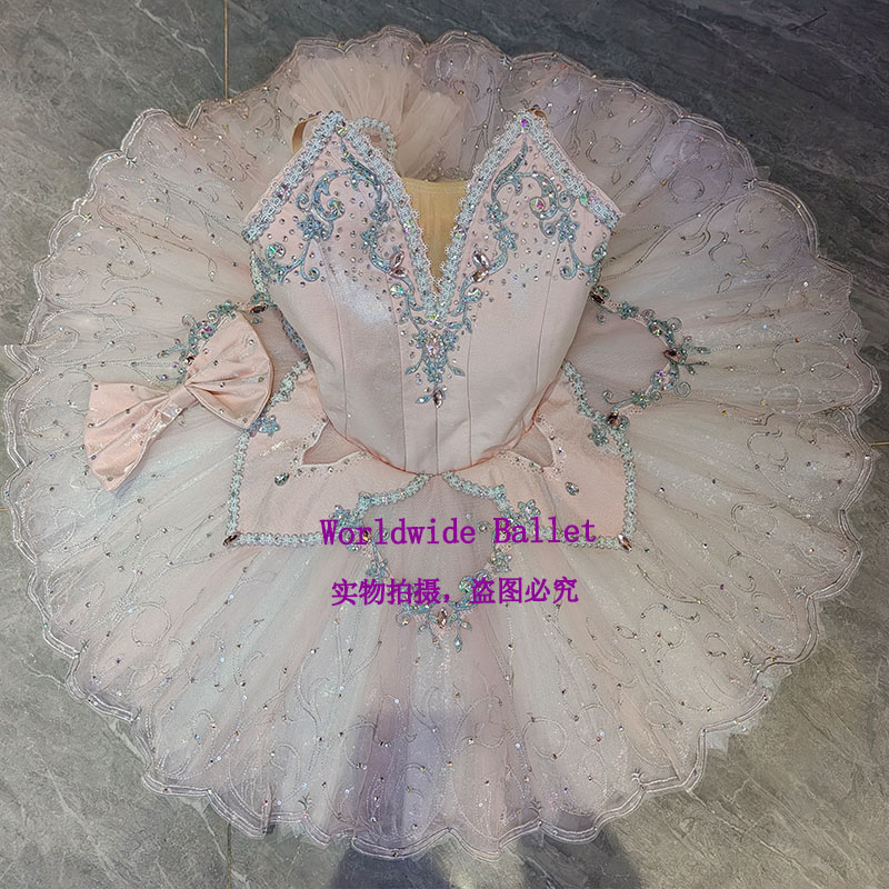 仙女娃娃帕基塔女变奏芭蕾舞裙演出tutu裙儿童成人定制比赛演出服
