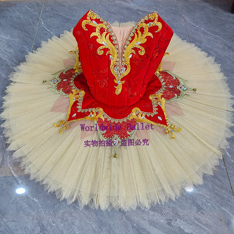 艾斯米拉达唐吉诃德女变奏芭蕾舞裙演出tutu裙儿童大人定制比赛服