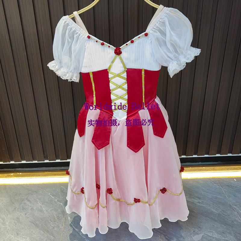 克拉拉胡桃夹子演出裙定制比赛服