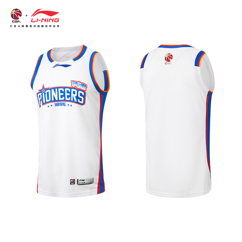 李宁CBA25-26赛季天津队比赛球服