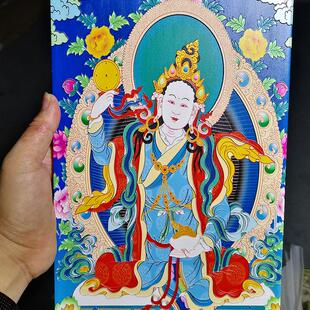 3d唐卡uv打印机立体浮雕大理石板印刷机无纺布佛像画uv彩印机厂家