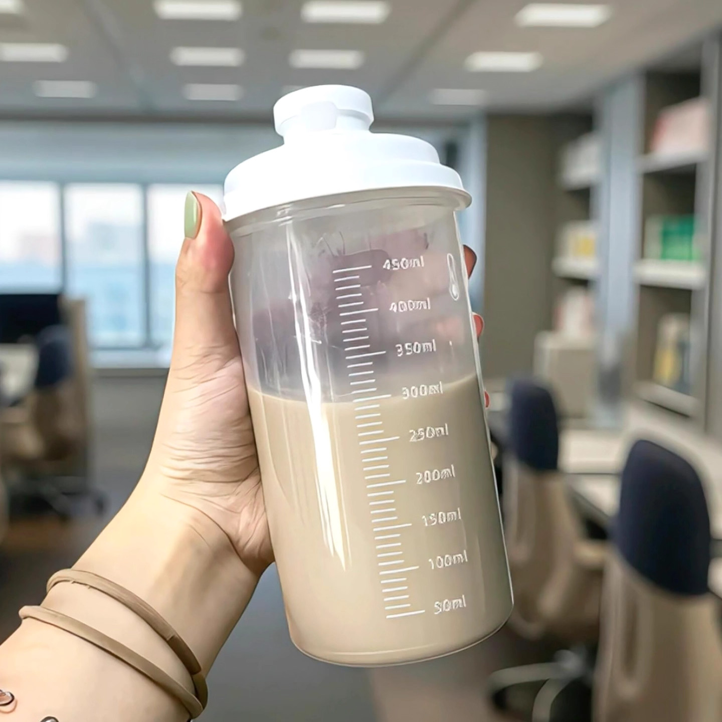 奶茶豆浆杯子外带咖啡便携早餐牛奶专用耐高温食品级密封塑料