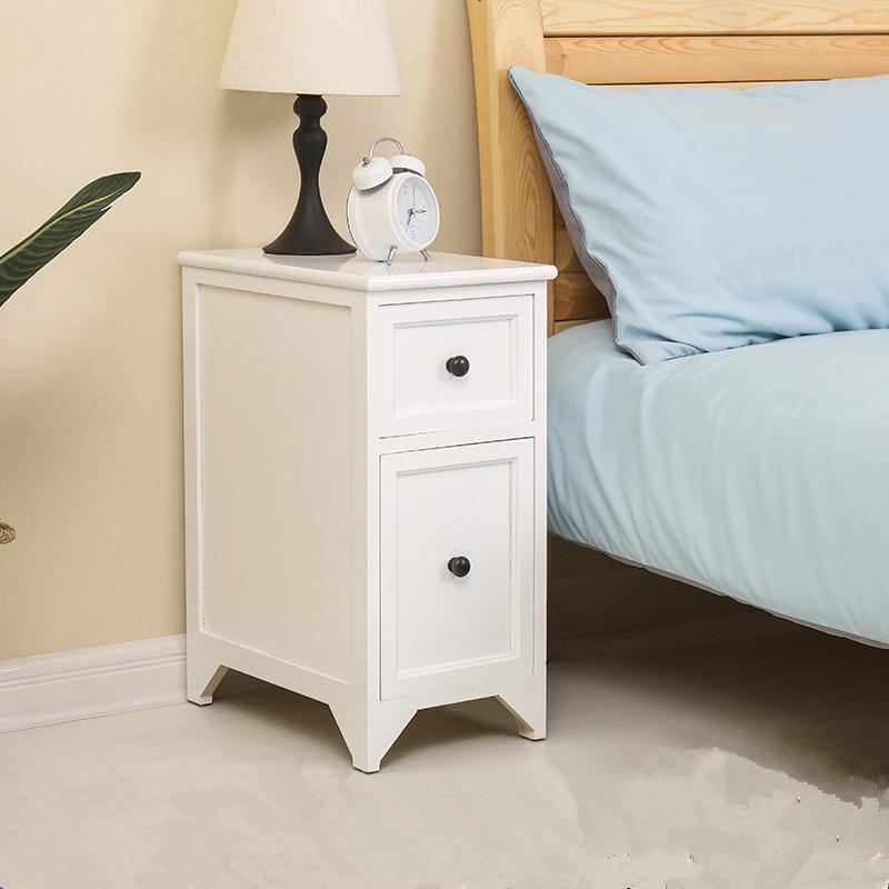 实木小型床头柜超窄迷你床边柜简约夹缝收纳柜卧室小柜子20-25