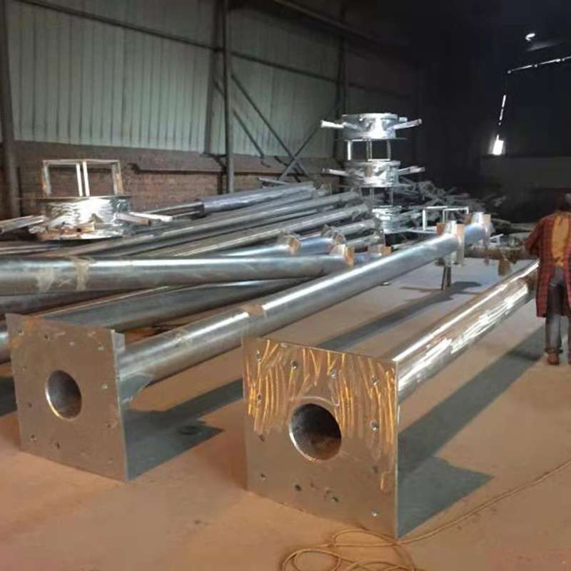 厂家供应交通标志牌杆件 单悬臂标志杆 立柱杆F杆件 道路指示牌杆