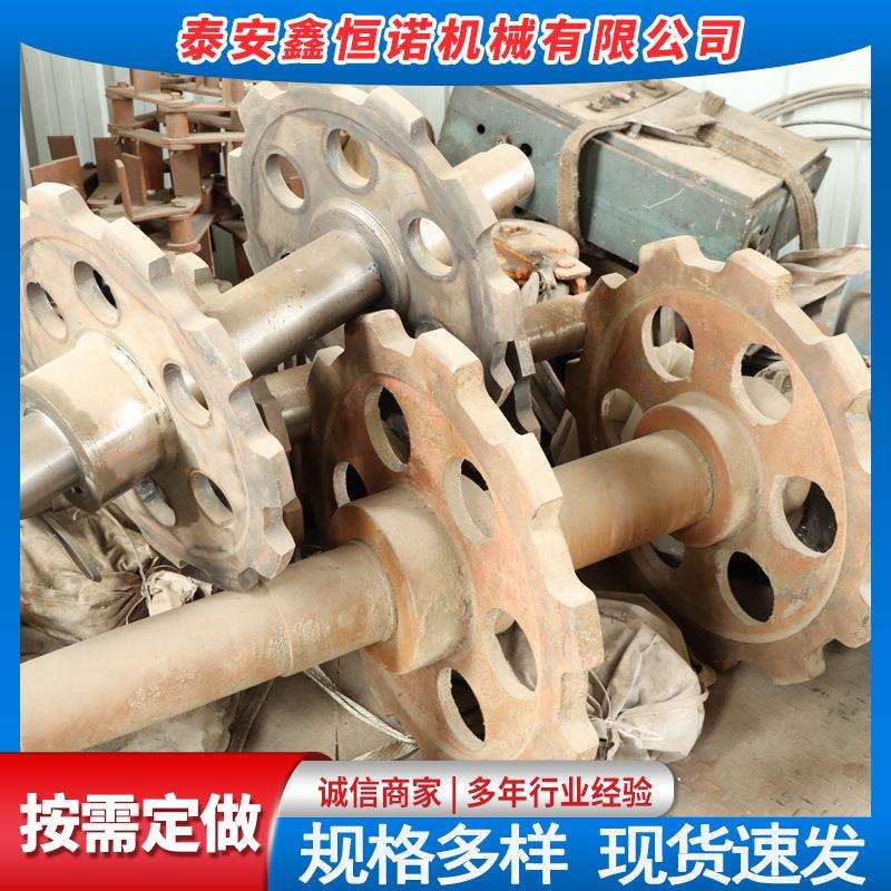 40t矿业输送刮板机链轮总成矿用输送提升机配件双节距传动链轮组