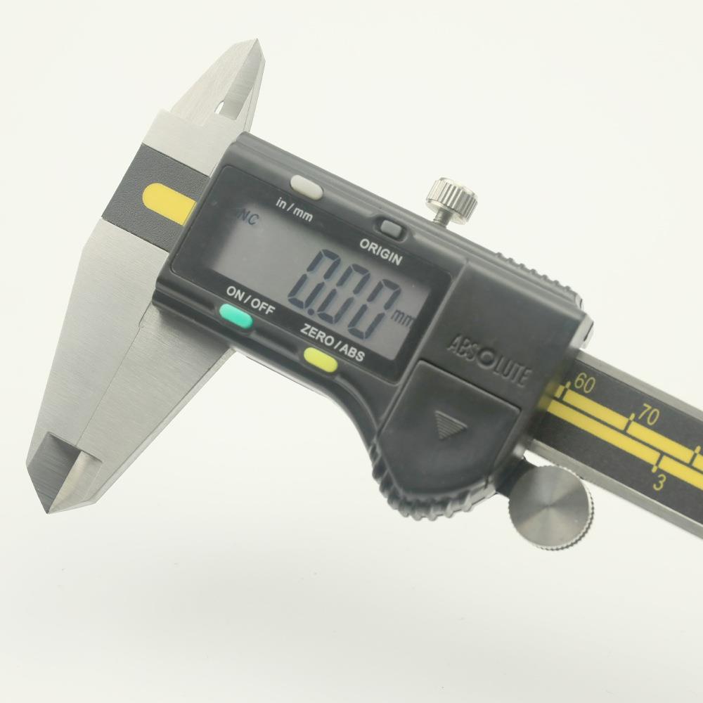 JAVIER电子数显游标卡尺0-150MM不锈钢游标卡尺IP54电子卡尺