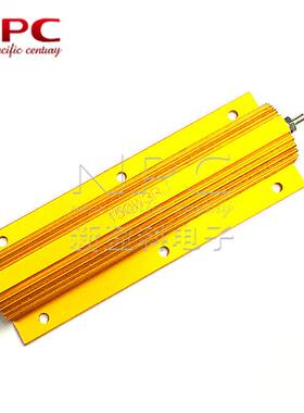大体积黄金铝壳电阻RX24-100W15RJ体积：29x52x100mm大功率