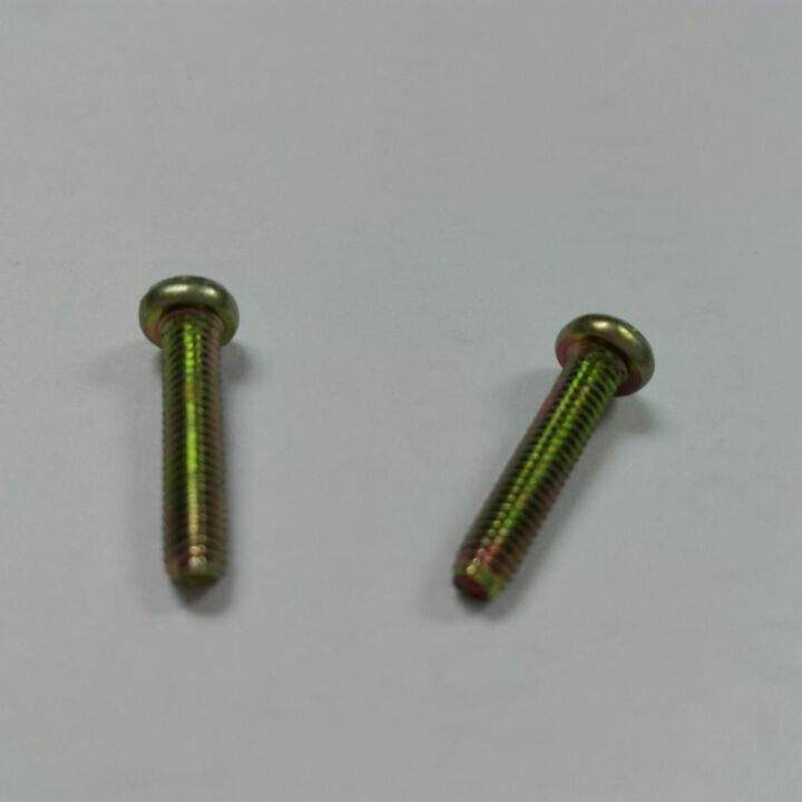 销售十字盘头三角牙自攻锁紧螺钉圆头电子铁板自锁螺丝PM3*14