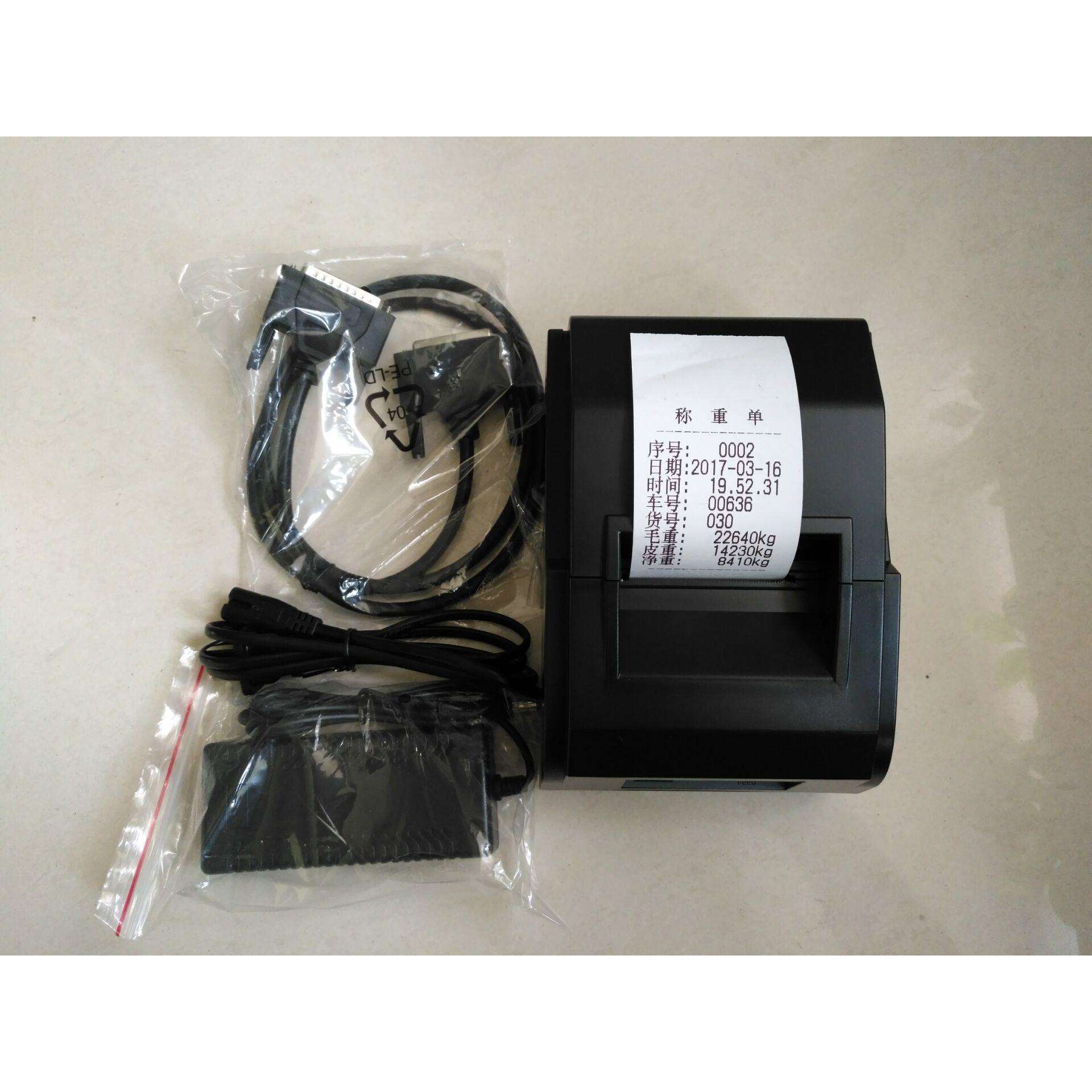 地磅外接热敏打印机耀华a9DS3柯力D2008D12电子磅称重单小票针式