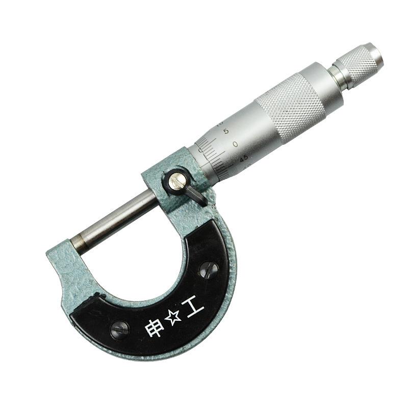 上海申工外径千分尺0-2525-5050-7575-100测微仪